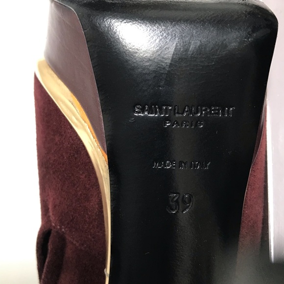 YSL Palais low ankle boots - Picture 5 of 9